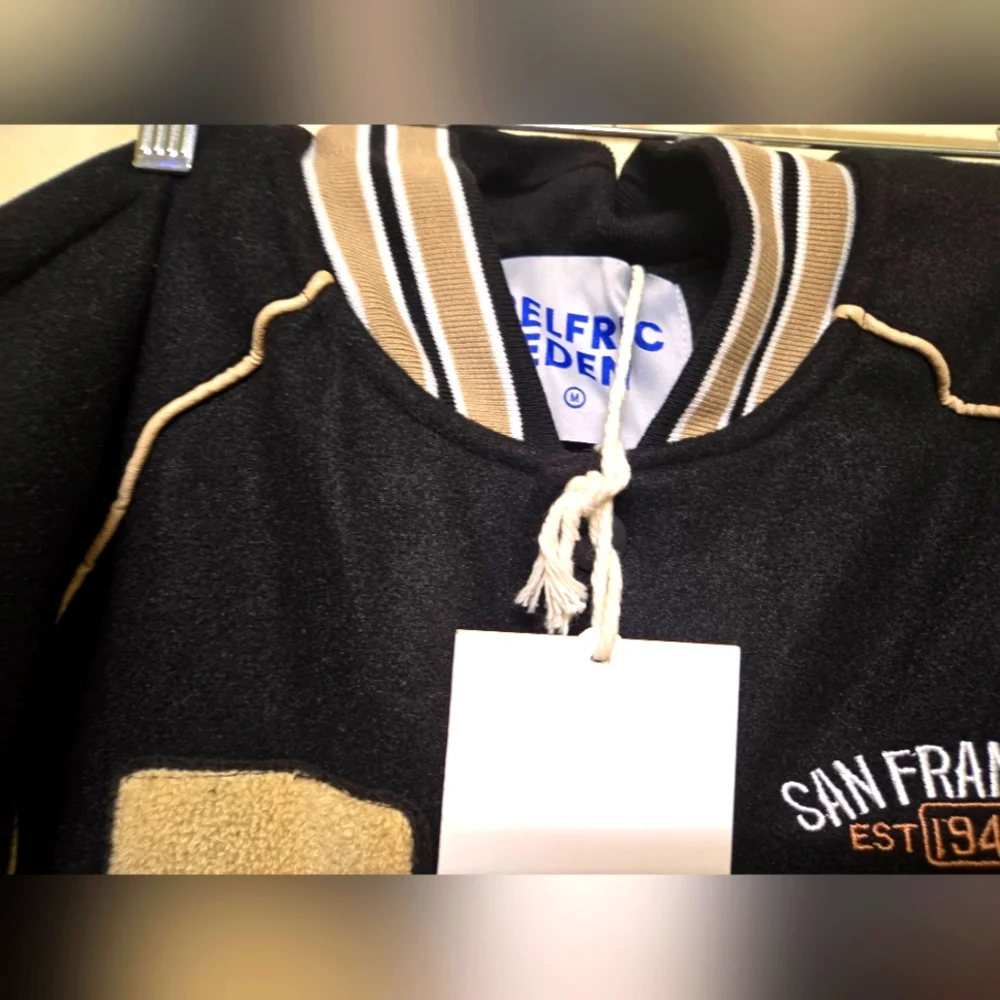 NWT Unisex Leather Aelfric Eden Jacket - Picture 7 of 11